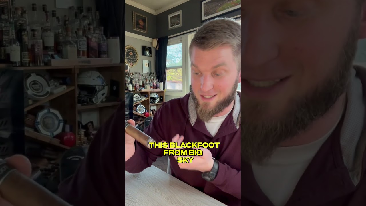 Cigar 101: The weirdest way to correct a bad burn line on a cigar 🤣 