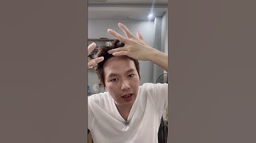 Cách tạo phồng mái bằng kem ép side! #tunglongshop