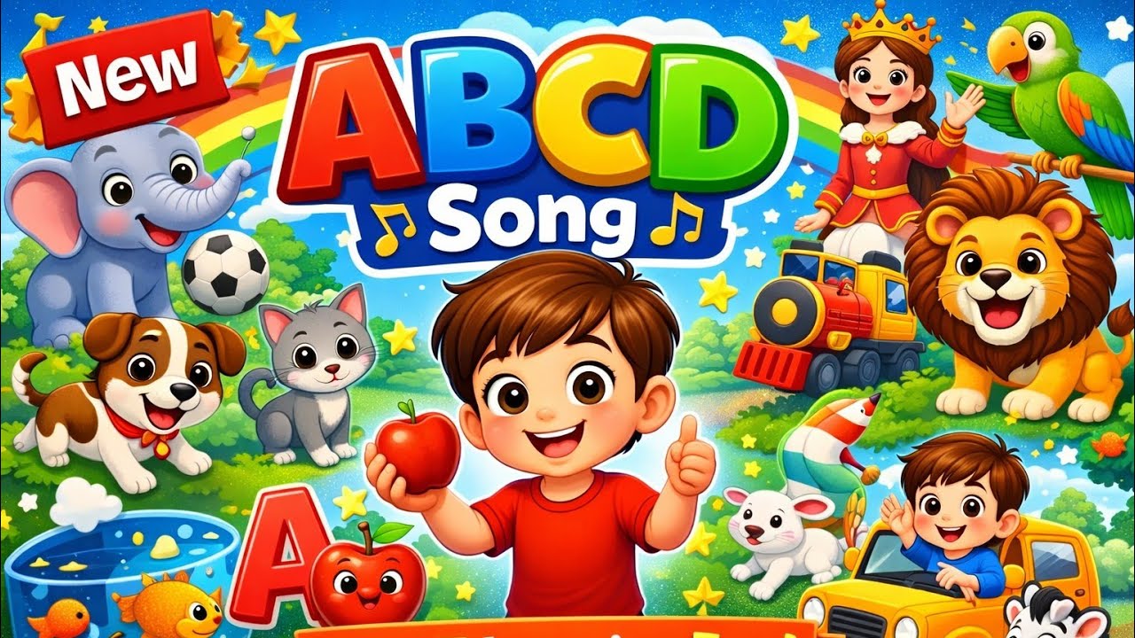 ABC Phonics Song | A for Apple 🍎 B for Ball 🏀 C for Cat 🐱 | Learn ABC ...