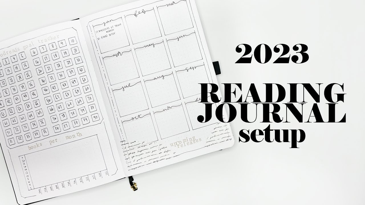 2023 Reading Journal Spreads, Book Talk