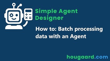 How to: Batch processing data with and AI Agent in Business Central
