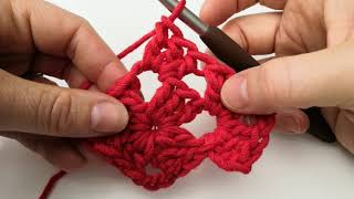 Tutorial De Granny Square Voor Rechtshandige