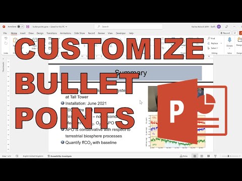 Vídeo: Com es fan Bullets a PowerPoint?