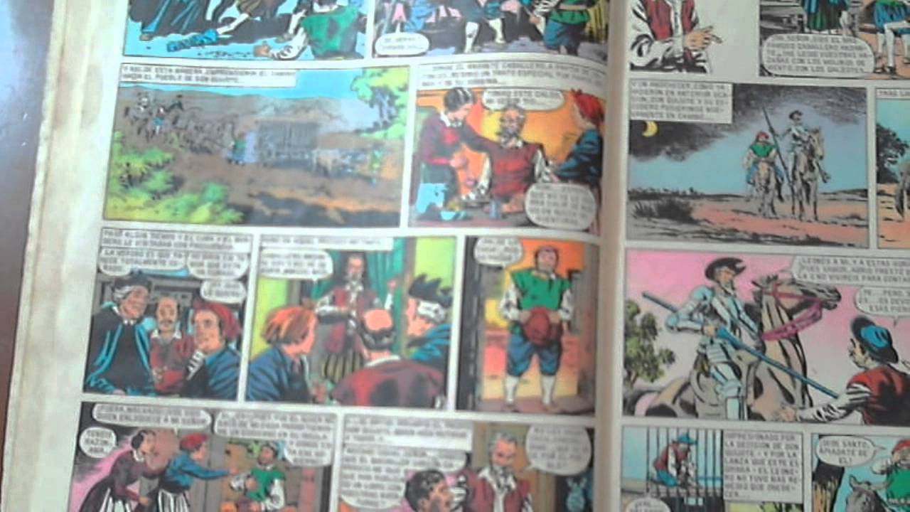 Cómic Don Quijote de la Mancha Bruguera 1977 - YouTube
