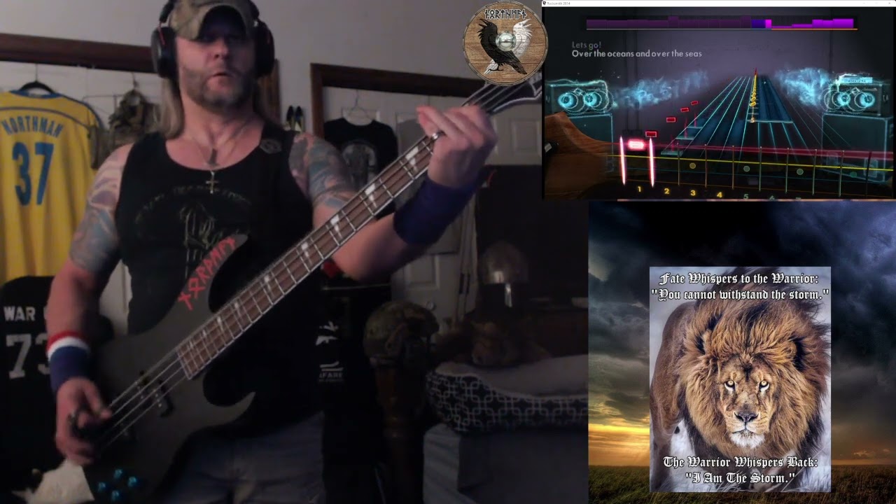 Alestorm - Bite The Hook Hand That Feeds {Northman Cover}{Bass Guitar} 99.7% {Please See Details}