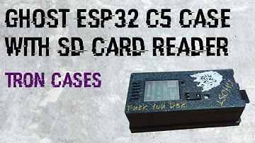 GhostESP ESP32 C5 Case with SD Card Reader by Tron