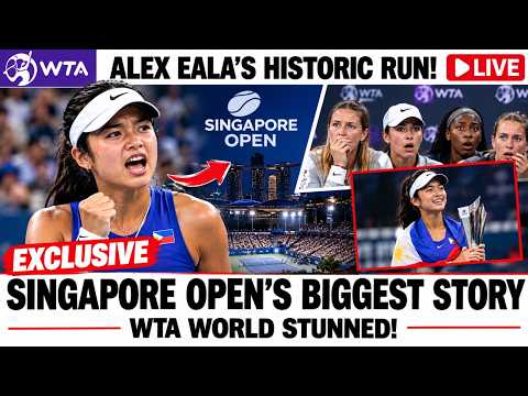 Video BOMBSHELL! Alex Eala Becomes Singapore Opens BIGGEST Story — WTA World STUNNED!