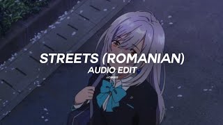 streets (romanian) [edit audio] Resimi