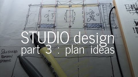Designing a Small Studio - Part 3, Diagramming the Floor Plan