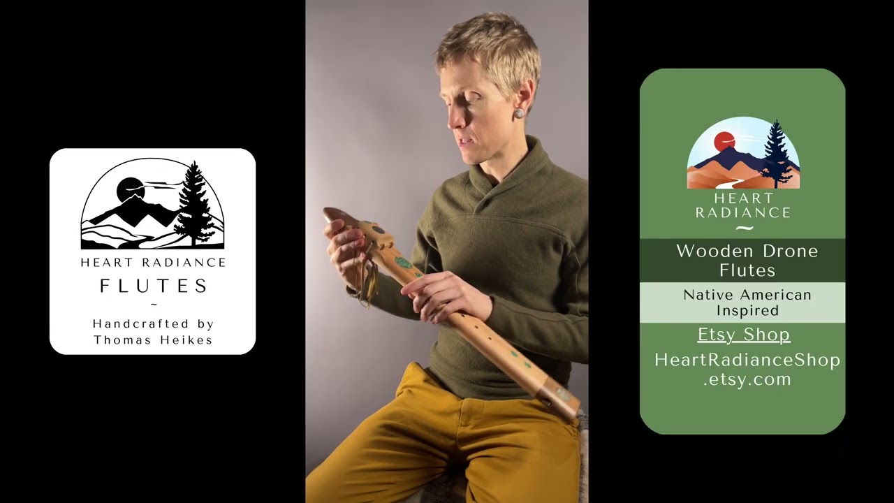 Heart Radiance Flute demo - 2025 - Key of F#, drone flute - #9