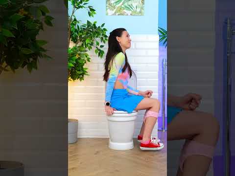 Solving small everyday bathroom problems || Awesome toilet life hack! #shorts