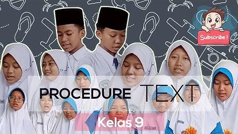 PROCEDURE TEXT KELAS 9 ‼️ HOW TO MAKE INSTANT NOODLE
