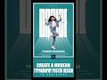 Create a Modern Typography Poster Design | #shorts #photoshop #infinityhub #tutorial #ytshorts