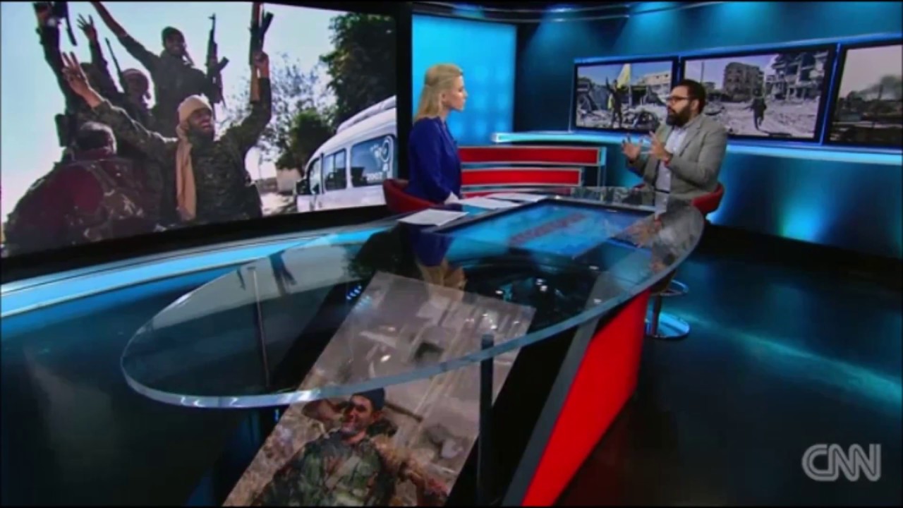 Shiraz Maher on CNN International speaking on Raqqa defeat
