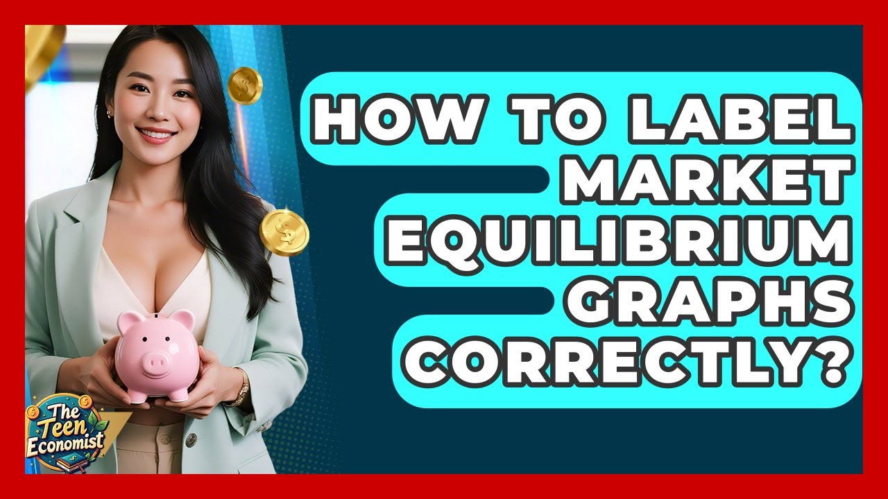 How To Label Market Equilibrium Graphs Correctly? - The Teen Economist