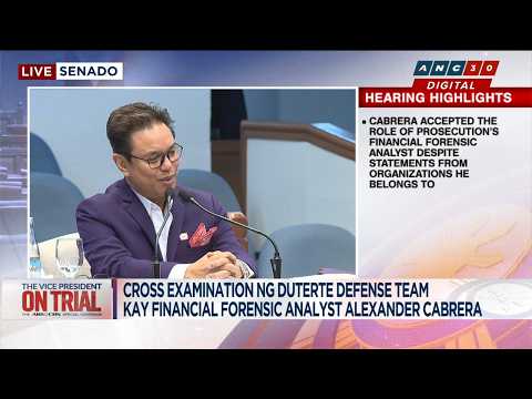 'First time and hopefully last': Cabrera on experience in auditing alleged unexplained wealth | ANC