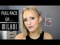 FULL FACE OF MILANI (affordable) MAKEUP - OVER 40 SKIN - GRWM