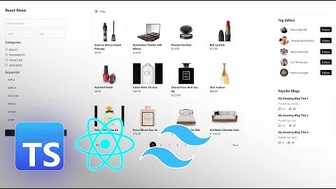 Build E-Commerce Website With Advance Filtering: Intermediate React.js & TypeScript Project