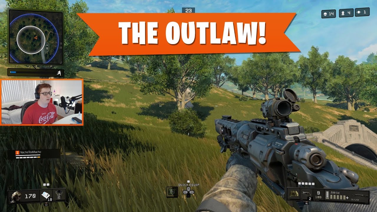 THE OUTLAW! | Black Ops 4 Blackout | PS4 Pro