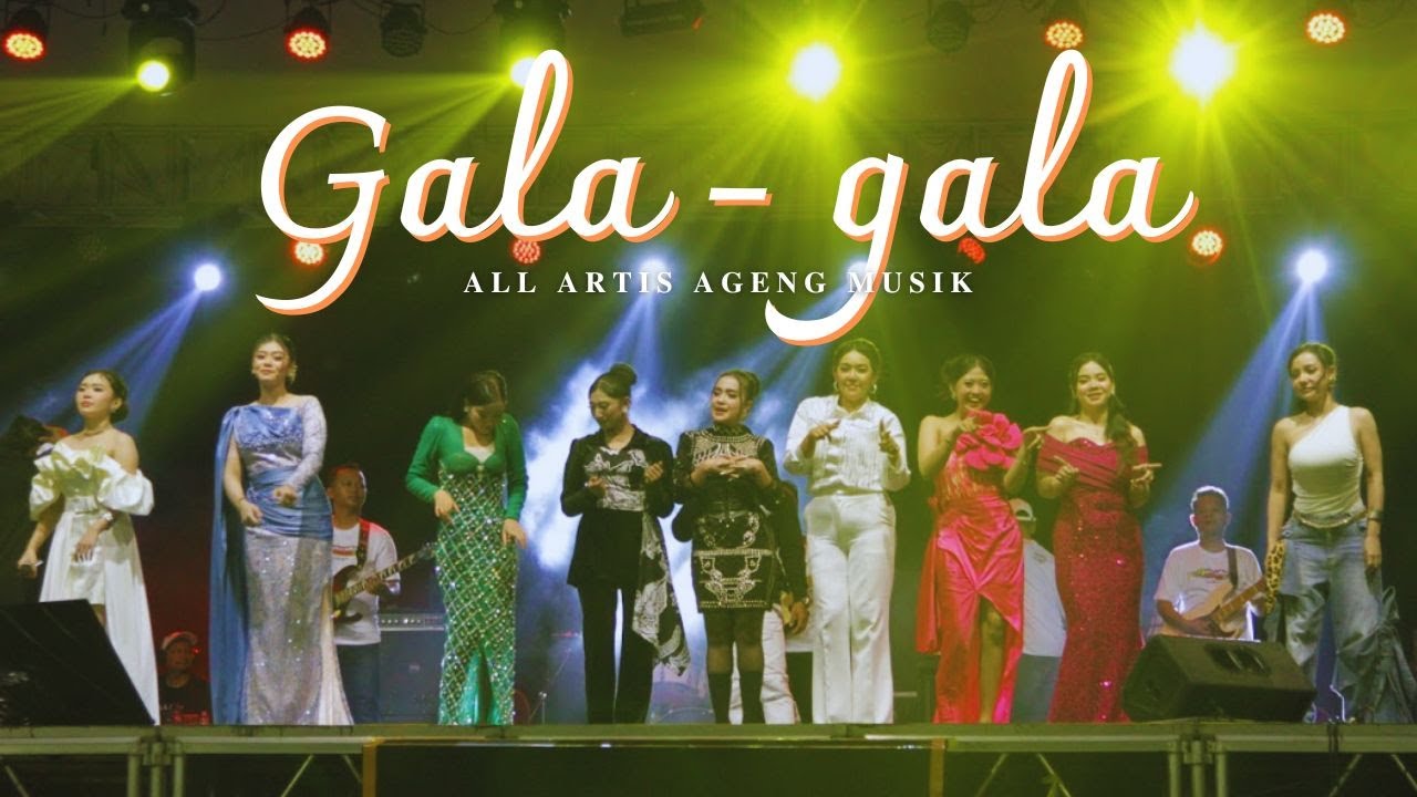 GALA GALA - ALL ARTISNYA AGENG MUSIK! LIVE TERBARU DI ANCOL JAKARTA 2025 🎶