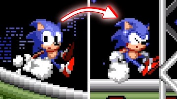 Sonic 1, but Sonic 2 Prototype Sonic Sprites?! 👾 [Sonic Forever Mods Gameplay]