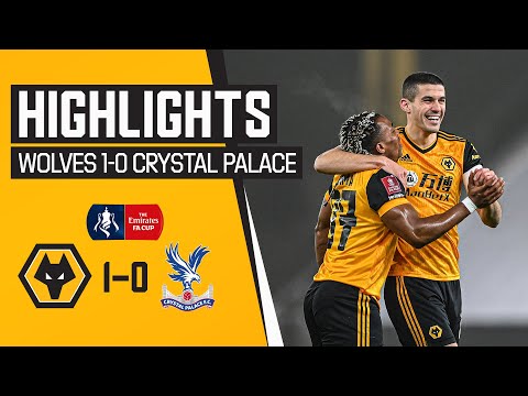 Traore with a left foot rocket! Wolves 1-0 Crystal Palace | FA Cup Highlights