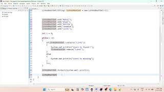 LinkedHashSet in Java