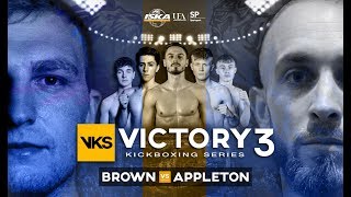 Victory Kickboxing Series | Jack Brown vs Micheal Appleton