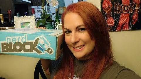 Nerd Block September 2016 Unboxing
