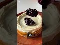 torta de arándanos y limón #shorts