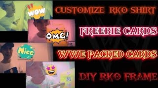 My DIY Randy Orton Frame | RKO Customized Shirt | Unpacking of WWE Cards #hobby #collection #WWE screenshot 1