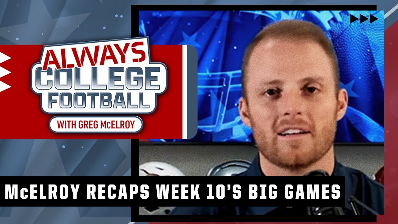 Greg McElroy Recaps HUGE Wins By LSU Georgia TCU Notre Dame greg-mcelroy-recaps-huge-wins-by-lsu-georgia-tcu-notre-dame