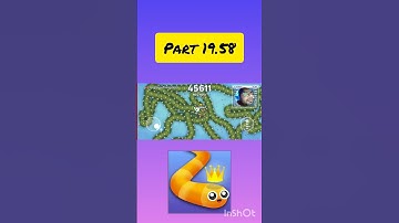 Snake.io - Fun Snake.io Games Gameplay walkthrough part 19.58 #snake #snake.io #gameplay