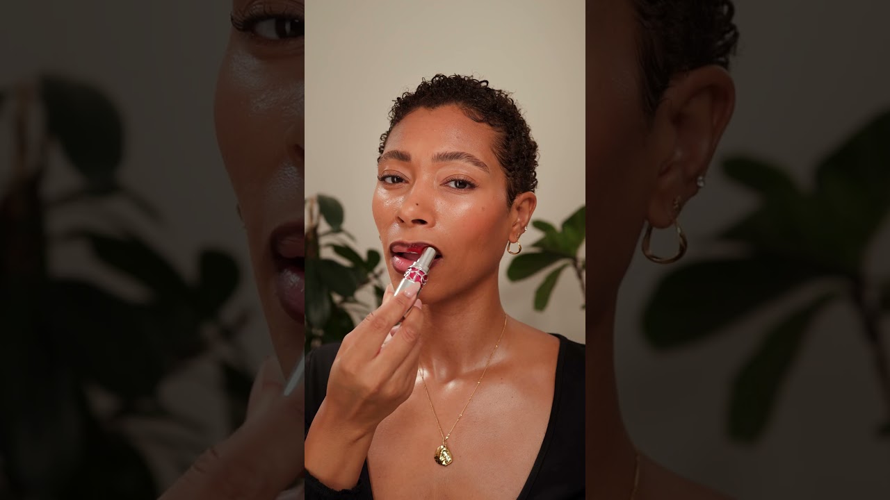 Cherry Cola Lips Charlotte Tilbury Pillow Talk Intense and YSL Beauty Volupte Shine Lipstick