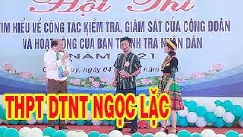 Trường THPT Dân tộc nội trú Ngọc Lặc