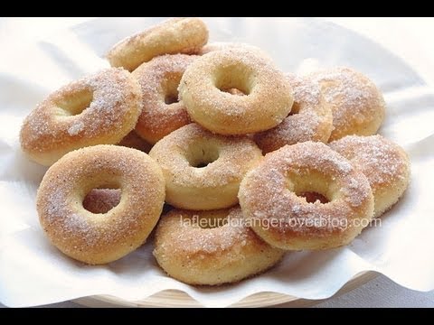 Recette des beignets au four   baked donuts recipe