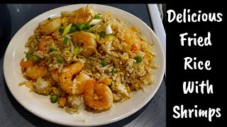 Homemade EASY Shrimp Fried Rice | How To Make Chinese Fried Rice | Chinese Take Out Style Fried Rice by Vivian Easy Cooking & Recipes 307 views 2 years ago 7 minutes, 7 seconds