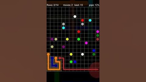 How To Solve Flow Free Jumbo Rectangle 2 Pak Level 104 14x17 Board Walk Through Solution Walkthrough