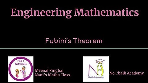 #2: Fubini’s Theorem