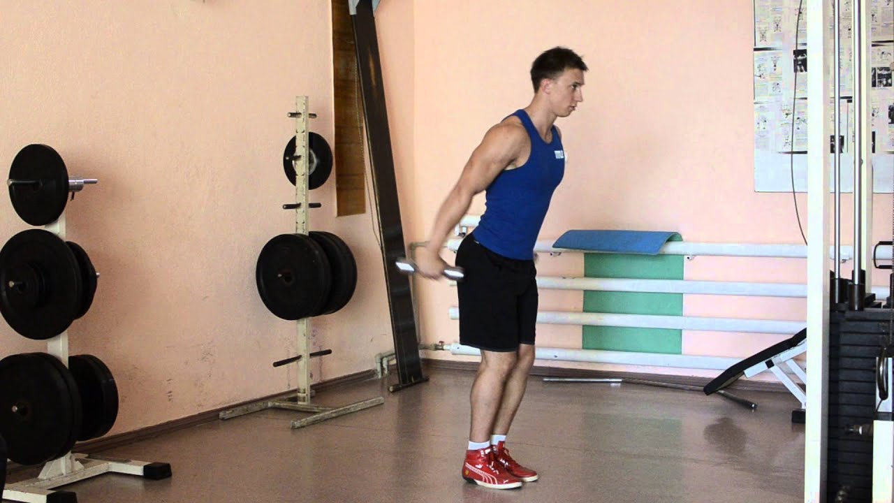 Отведение рук назад, на задние дельты