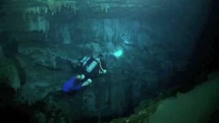 Diving in a Cenote