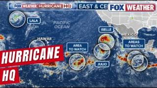 Moke Continues To Weaken While A Tropical Traffic Jam Persists In The Pacific
