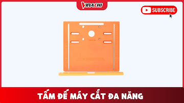 Tấm Đế Máy Cắt Đa Năng - Giải Pháp Cố Định Chắc Chắn, Cắt Gỗ & Kim Loại Chuẩn Xác!