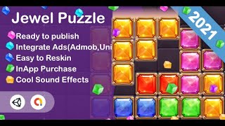 Jewel Puzzle(Unity Game+Admob+iOS+Android) screenshot 2