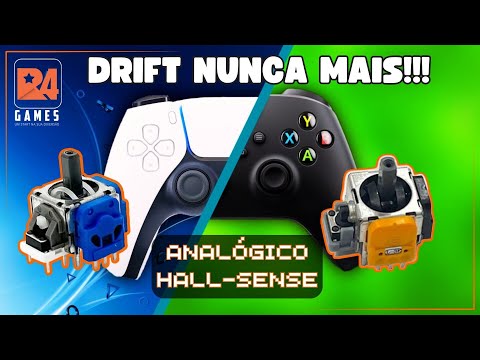 COMO ARRUMAR DRIFT NO DUALSENSE PS5 | ANALÓGICO MAGNÉTICO | SENSOR HALL | DUALSHOCK 4 | XBOX ONE