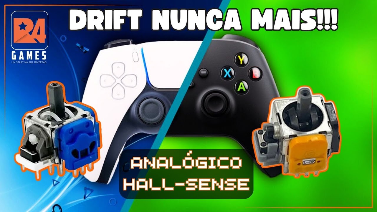 COMO ARRUMAR DRIFT NO DUALSENSE PS5 ANALÓGICO MAGNÉTICO SENSOR HALL