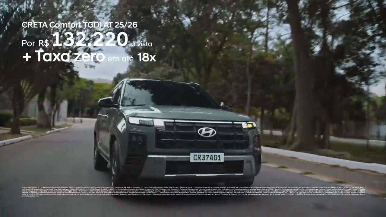 Por você temos ofertas incríveis no Hyundai CRETA com versões a partir de R$ 132.220 à vista