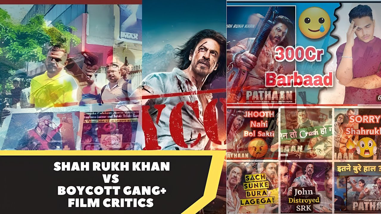 shah rukh khan vs boycott gang+film critics |pathaan|srk|roast|kuchhbhi|roasting video|funny video