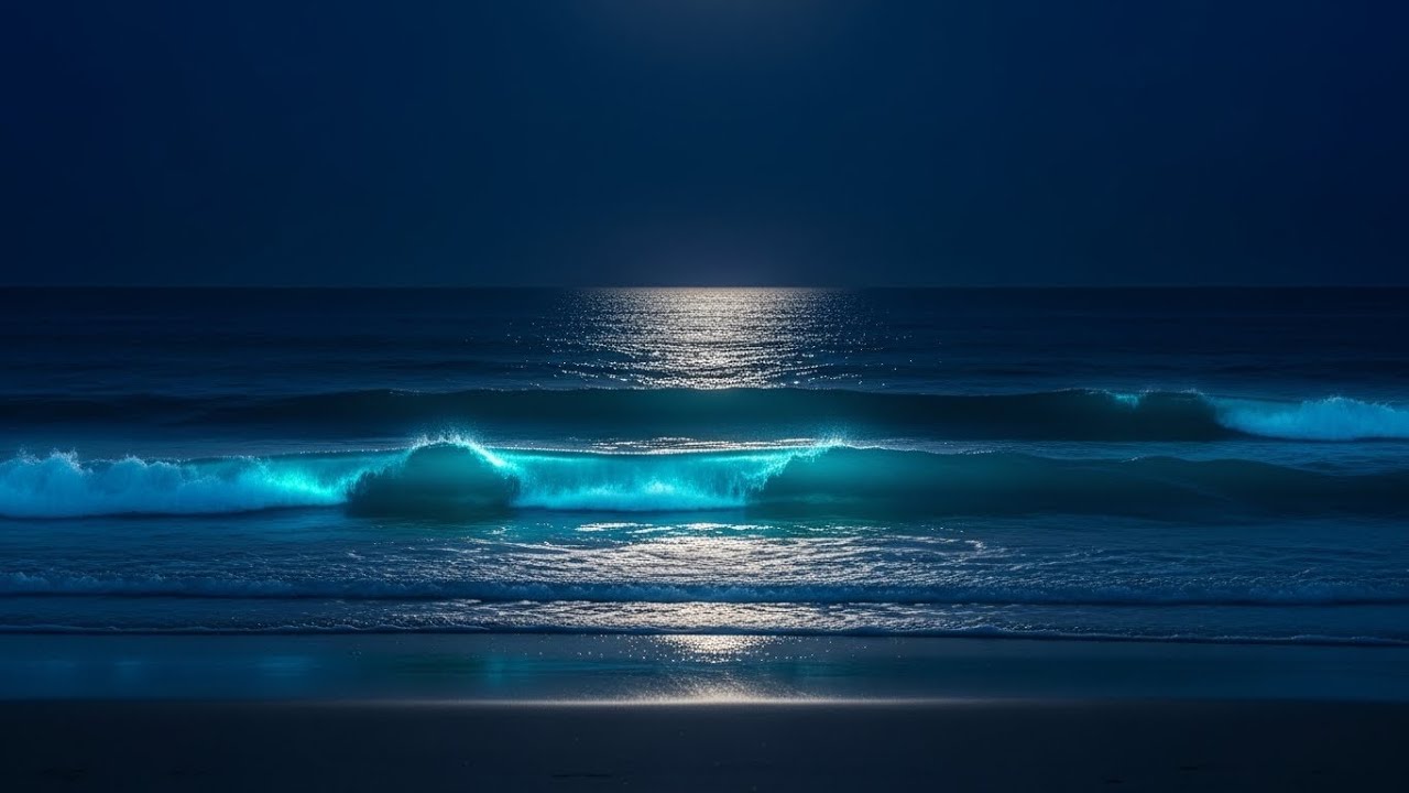 BEST Ocean Sleep Sound LIVE 💤 Night Waves for Deep Relaxation