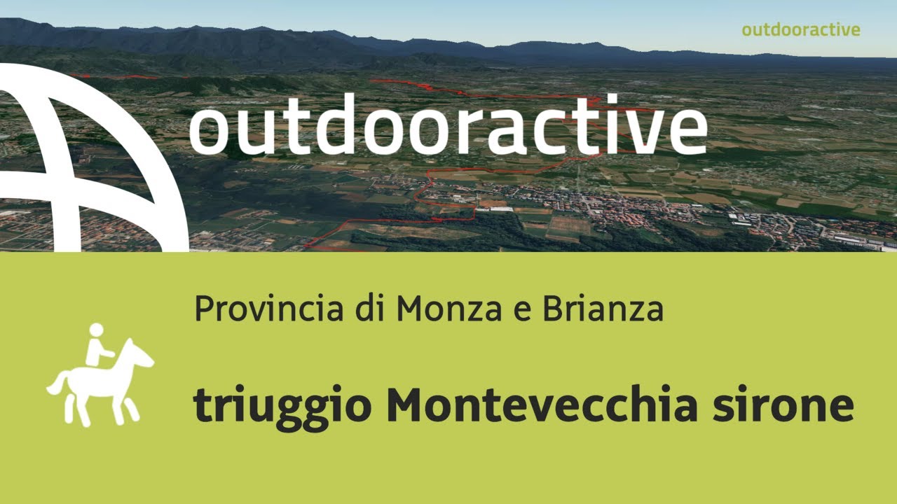 escursioni a cavallo in provincia di Monza e Brianza: triuggio Montevecchia sirone